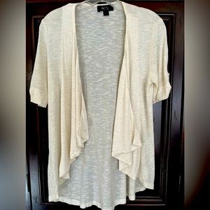 BCX Semi Sheer Jacket Top